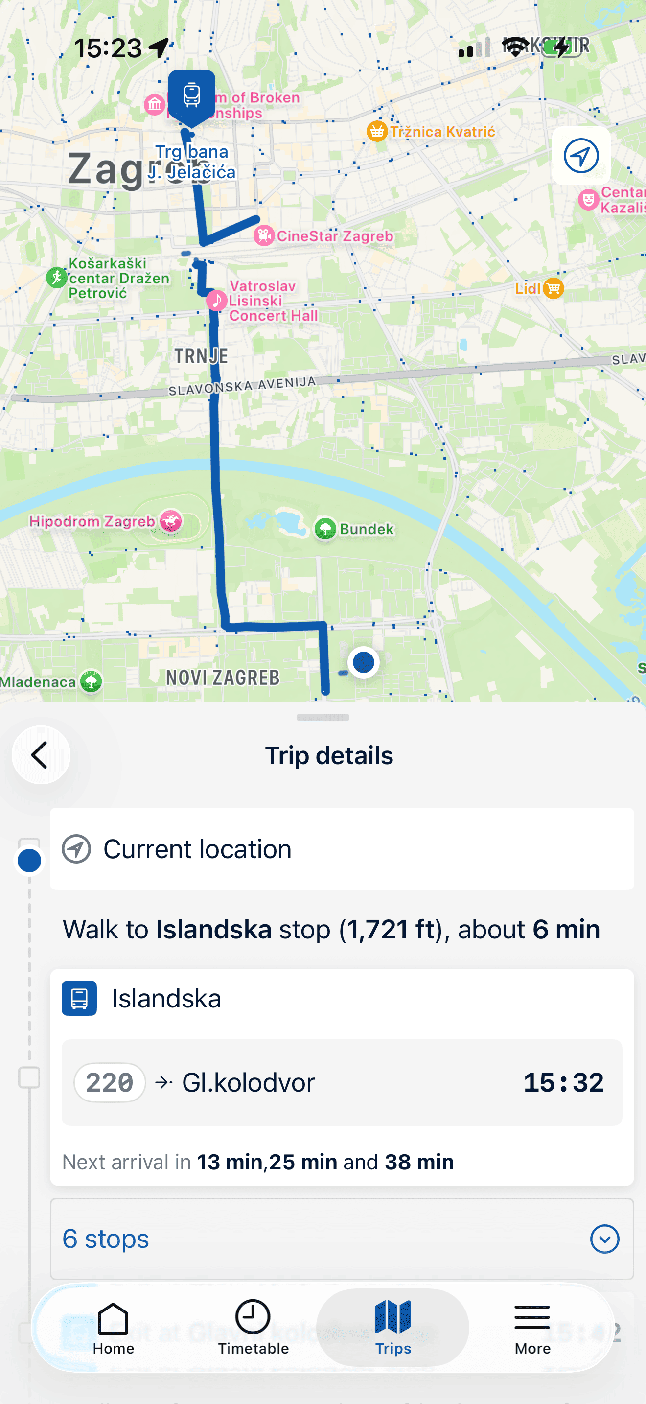 ZET Info — back left preview